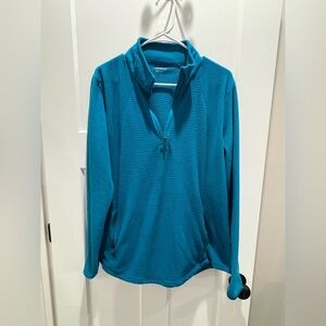 BCG Teal Quarter-Zip Sweatshirt